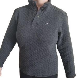 (M) Avalanche Quilted Sweater Warm and Cozy Athleisure Hiking Skiing Gorpcore